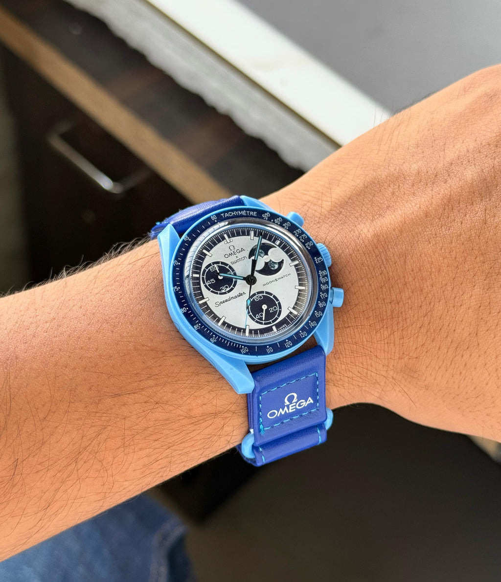 Omega Bioceramic Moonswatch Mission to the Super Blue Moonphase