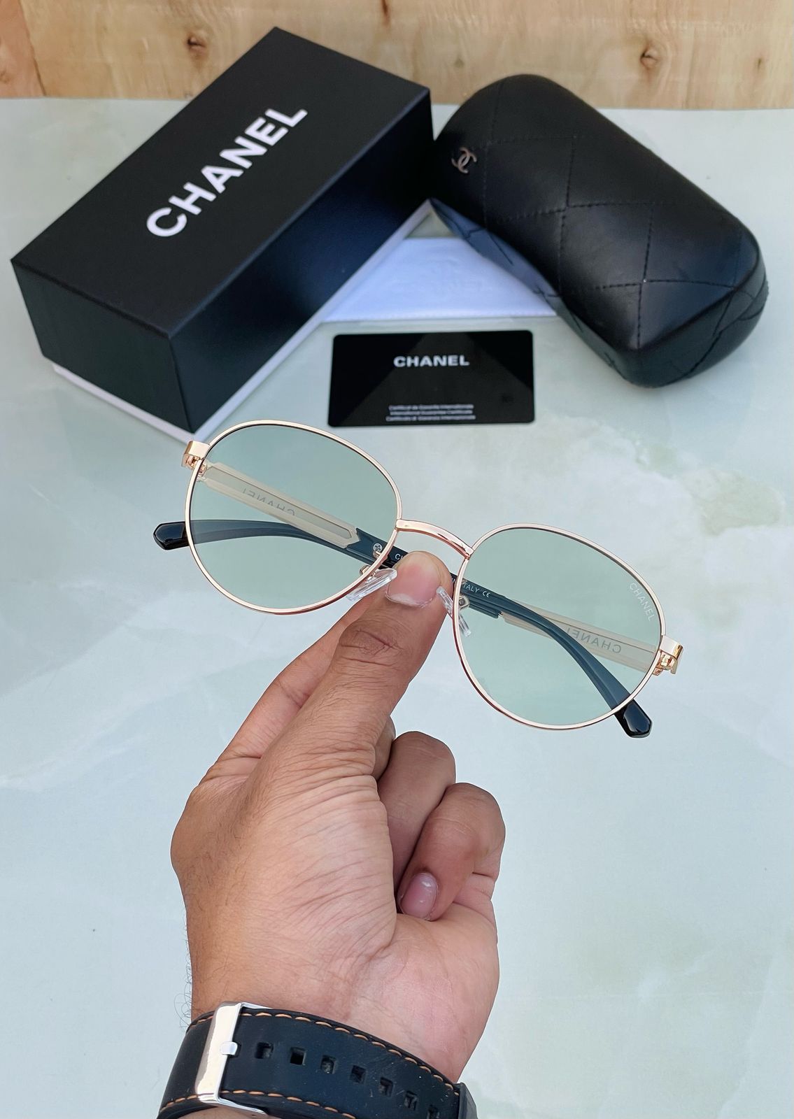 Chanel Unisex Sunglasses