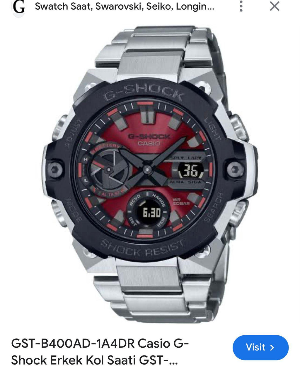 Casio G-Shock GST-B400