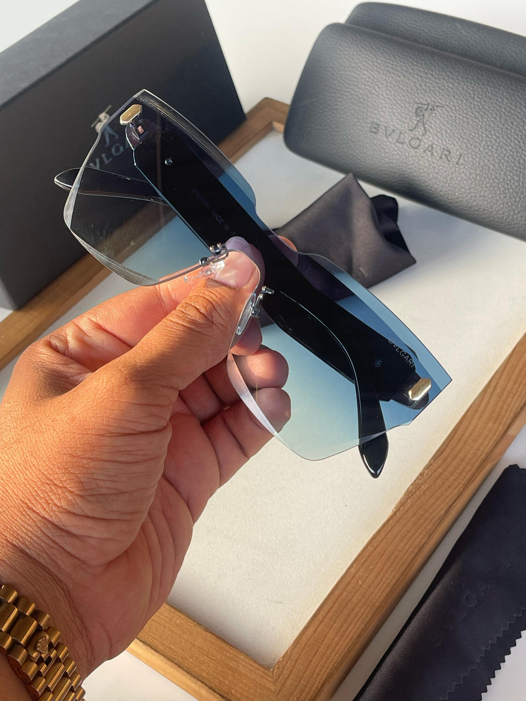 Bvlgari Unisex Sunglasses