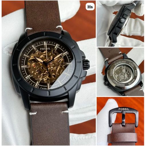 Fossil Machine Automatic Skeleton Dial