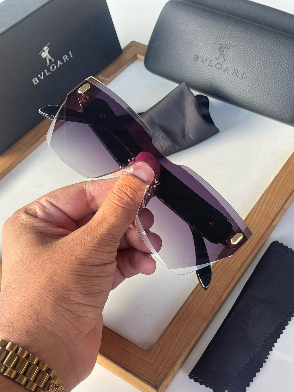Bvlgari Unisex Sunglasses