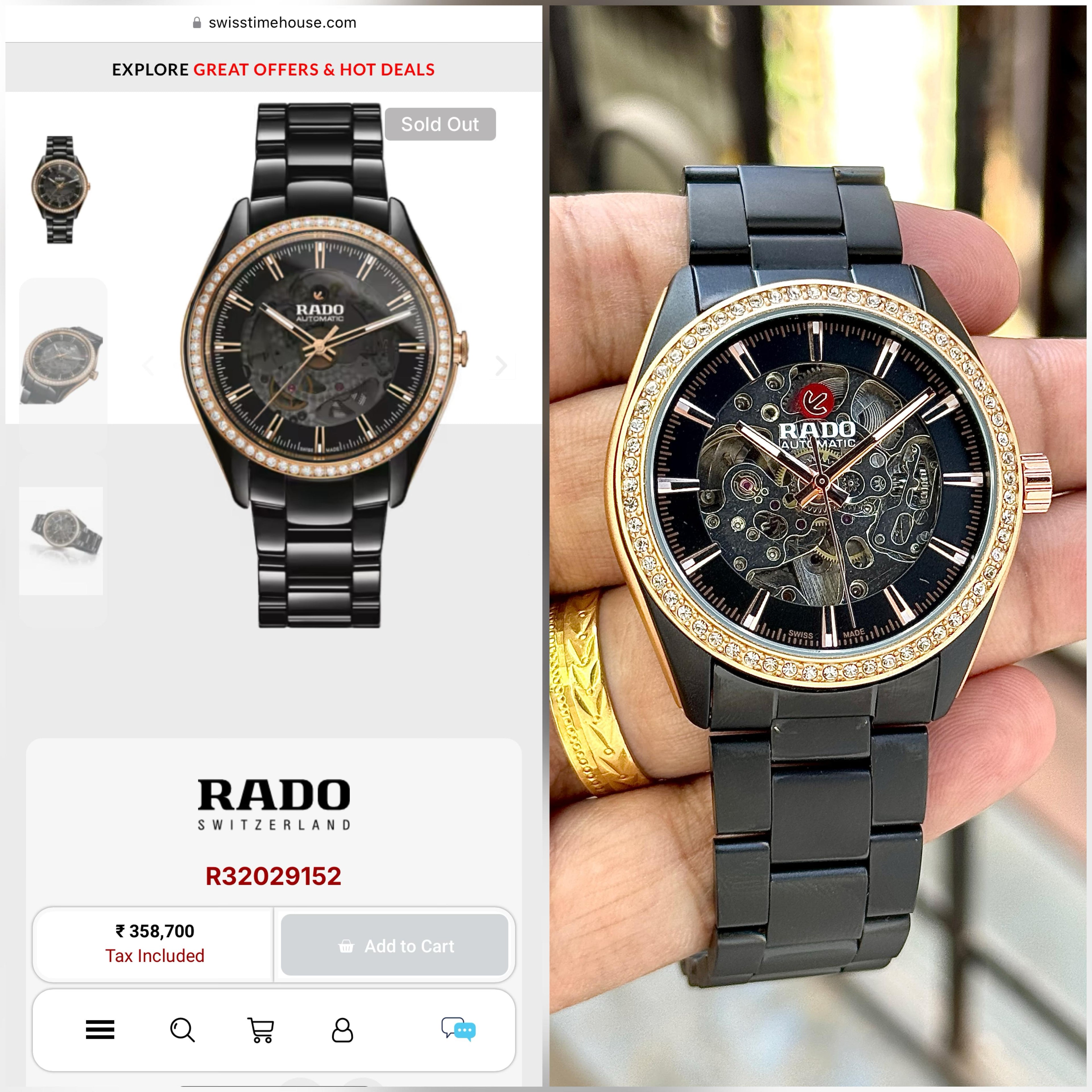 Rado Hyperchrome Automatic Diamond Series