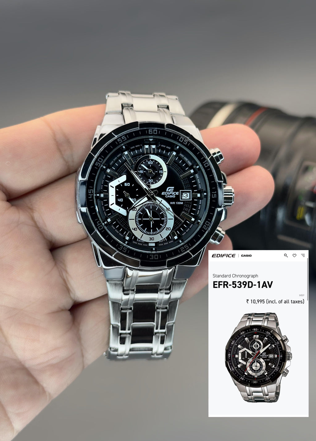Edifice Efr Standard Chronographs