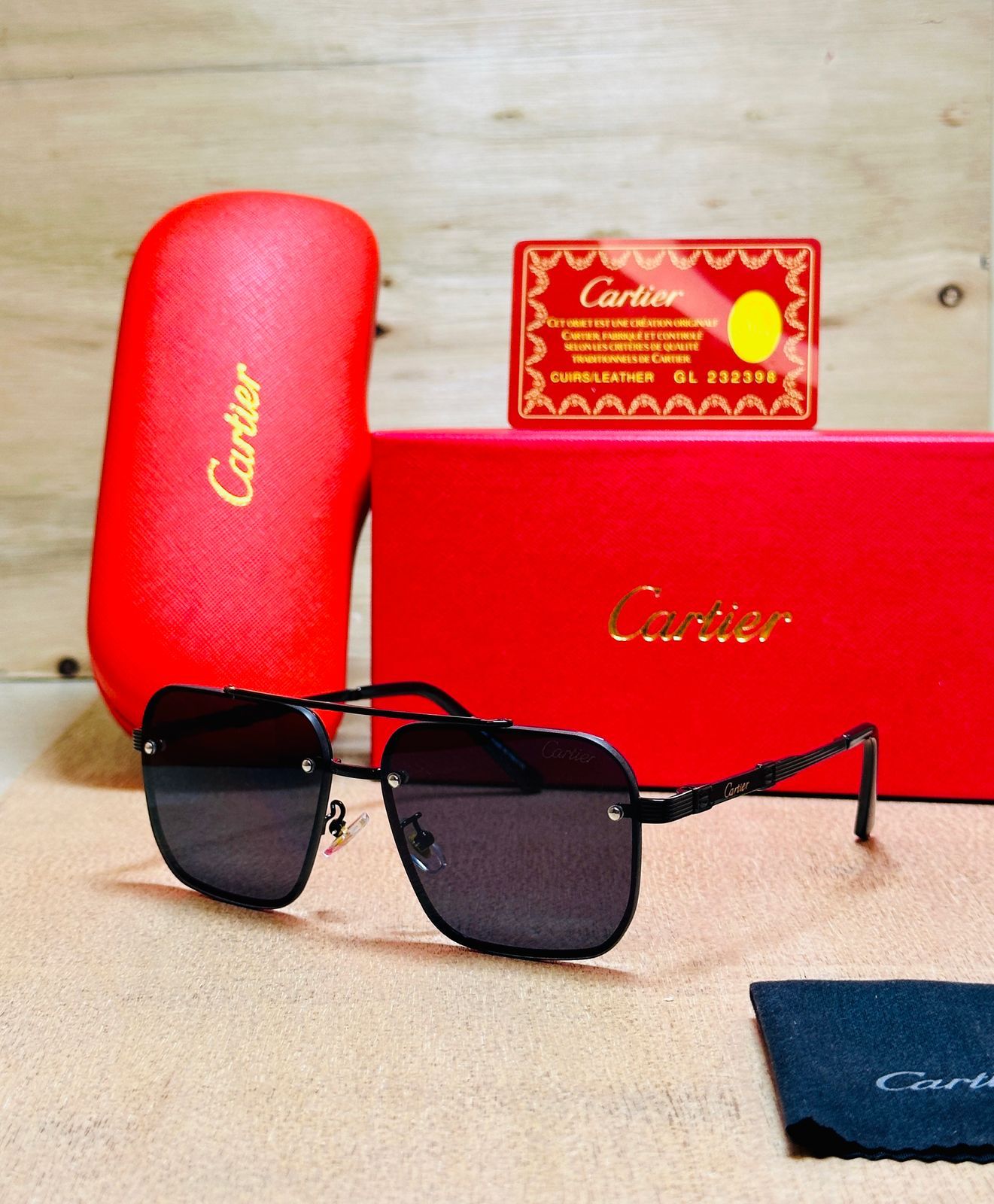 Cartier Unisex Sunglasses