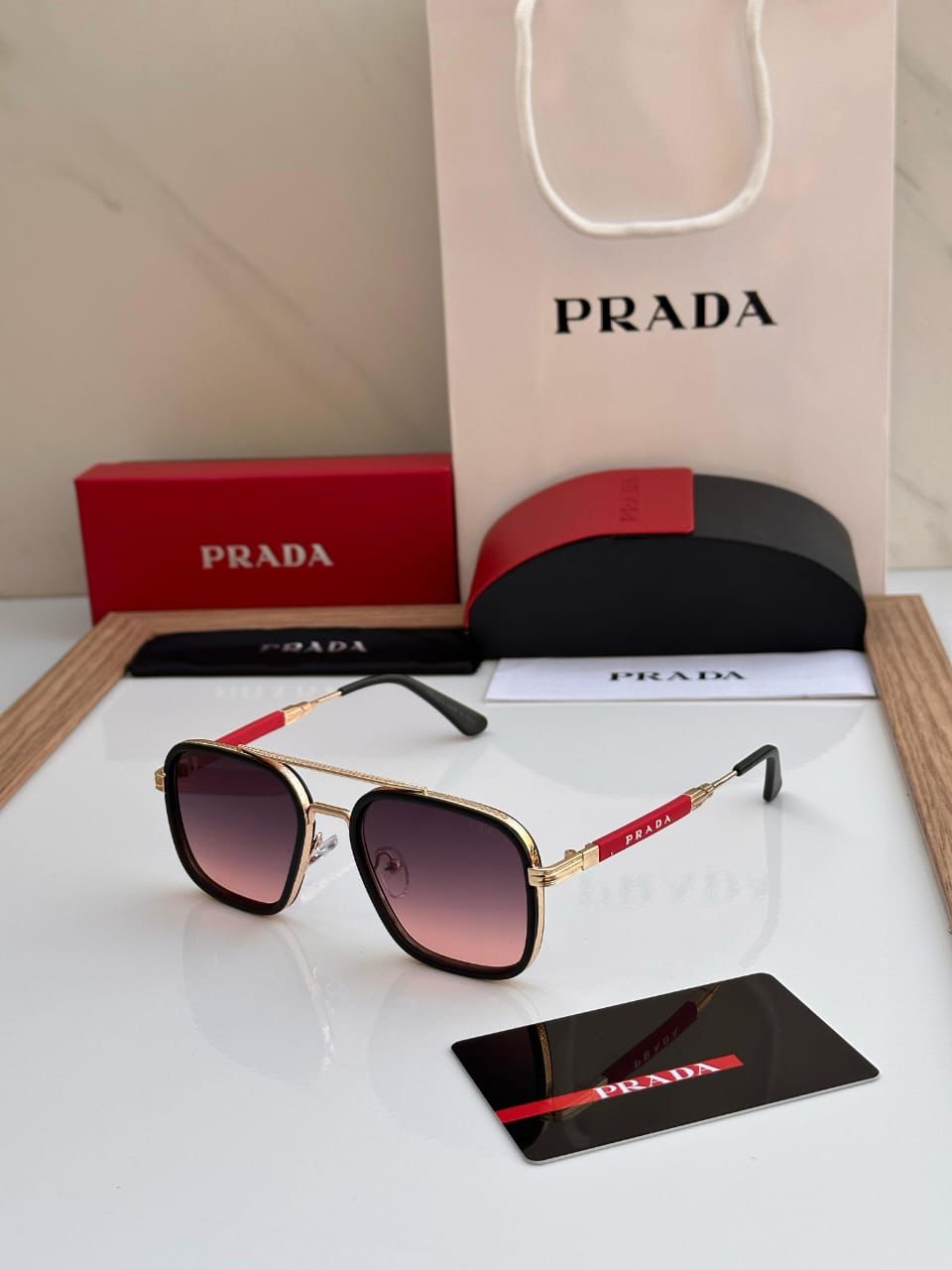Prada Unisex Sunglasses