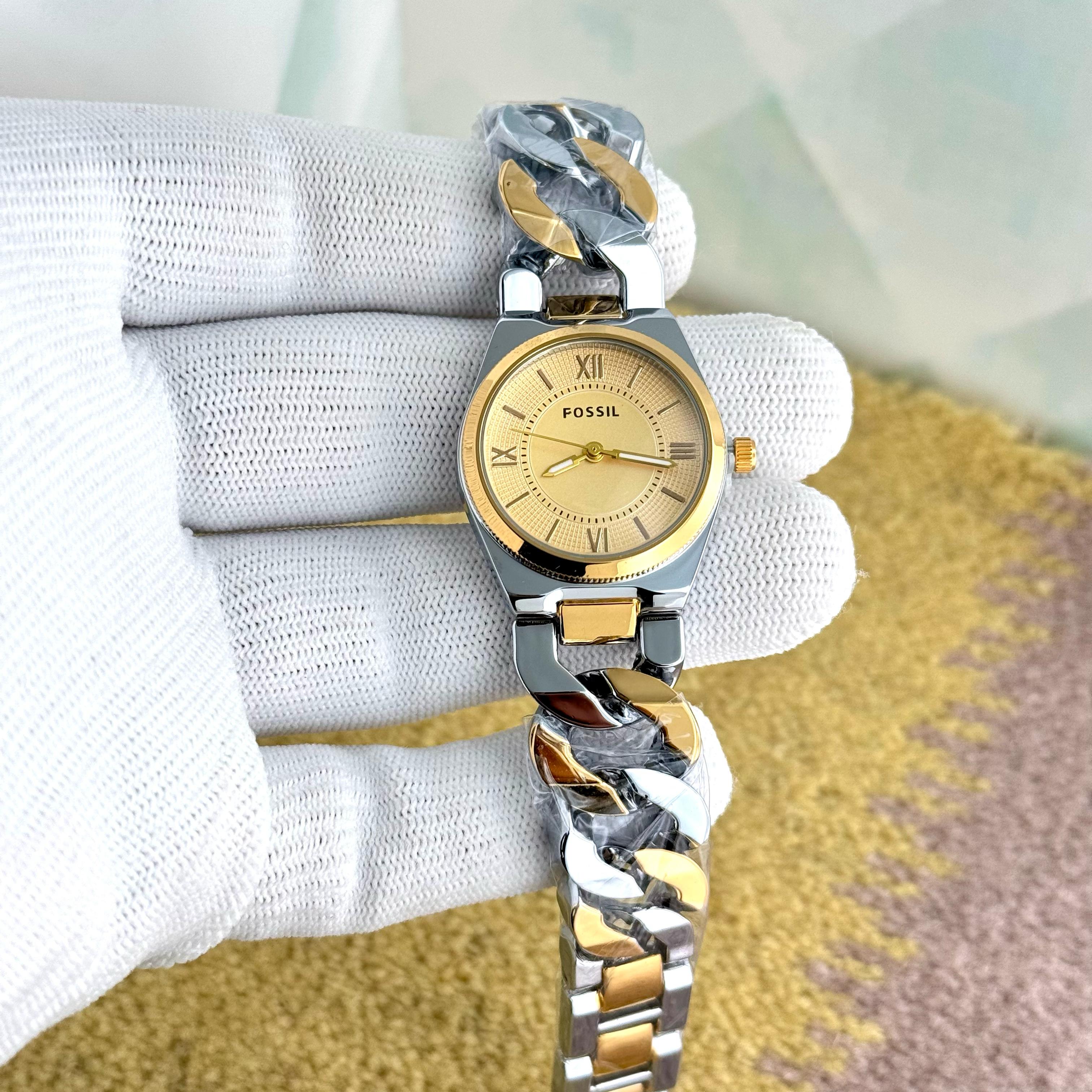 Fossil Chain Link Bracelet