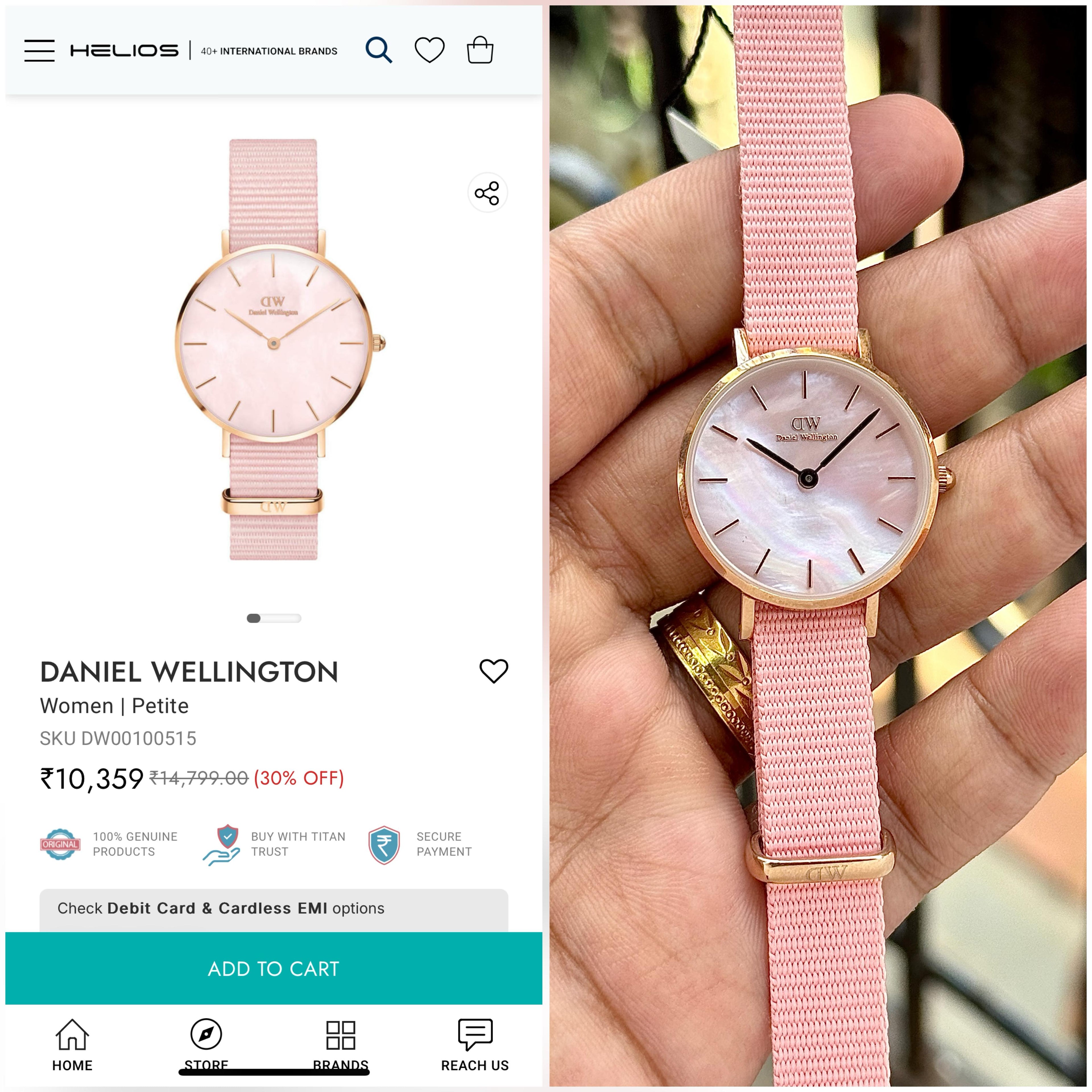 Daniel Wellington Petite & Quadro