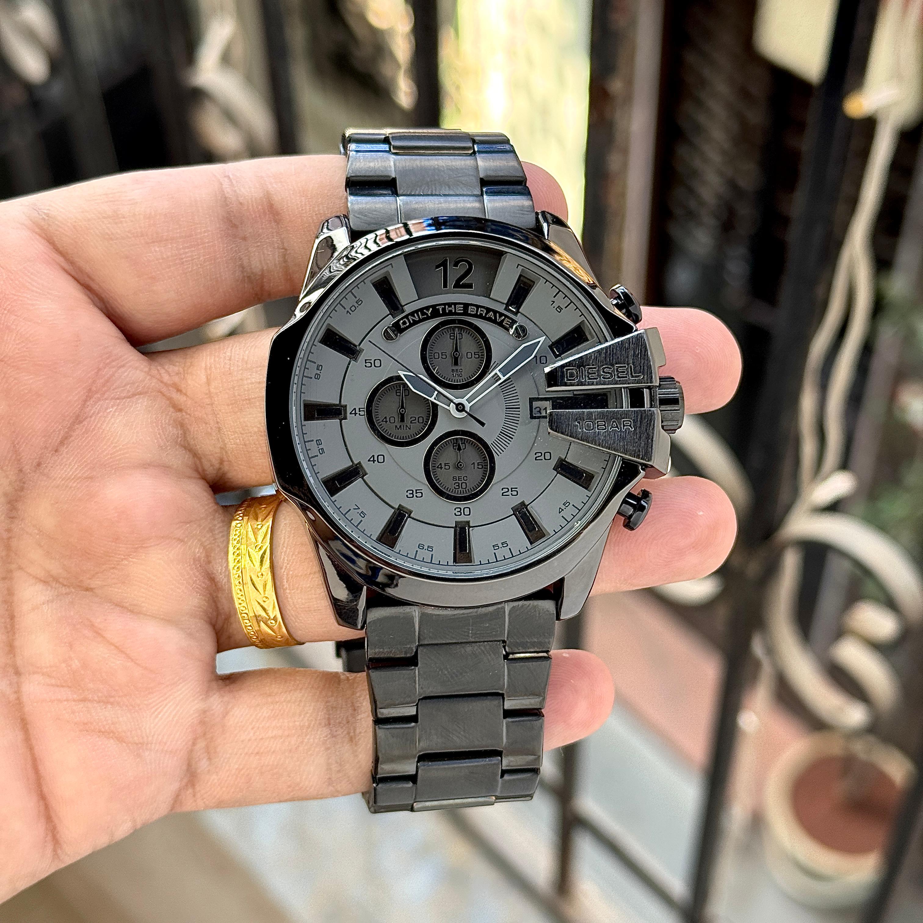 Diesel Mega Chief Black Grey Series