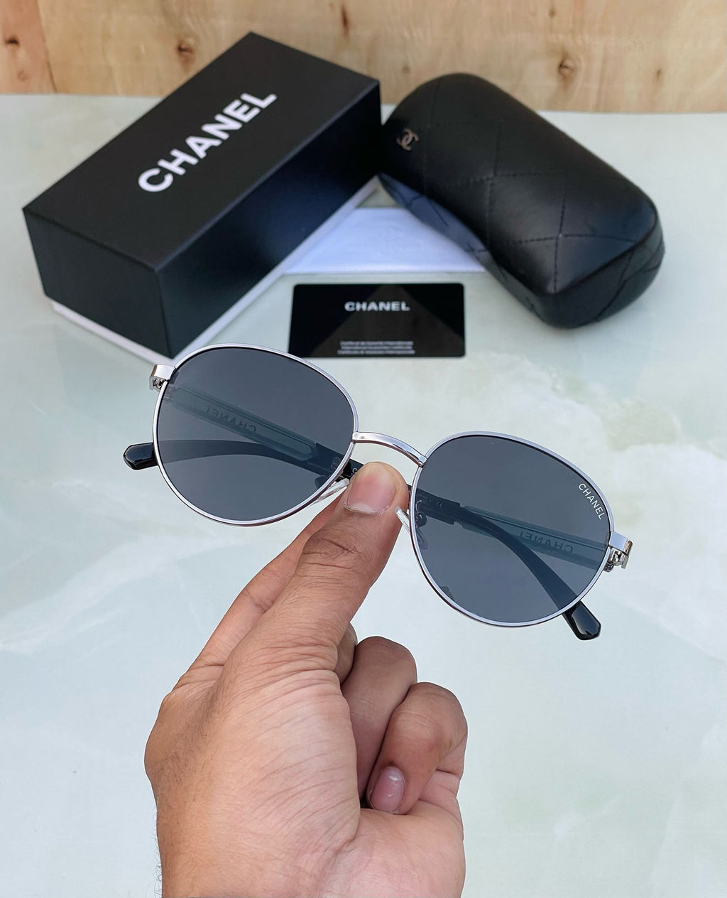Chanel Unisex Sunglasses
