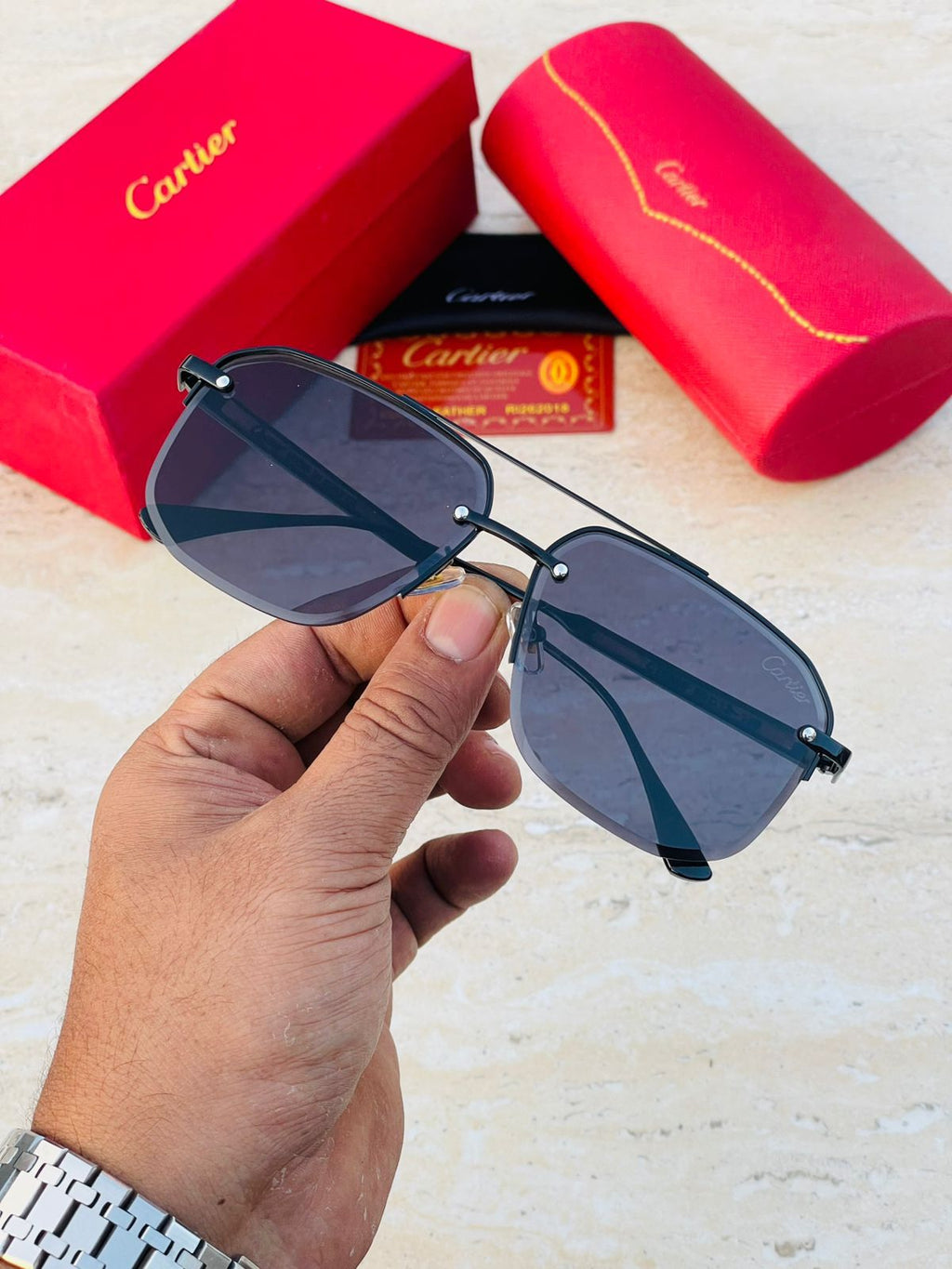 Cartier Unisex Sunglasses