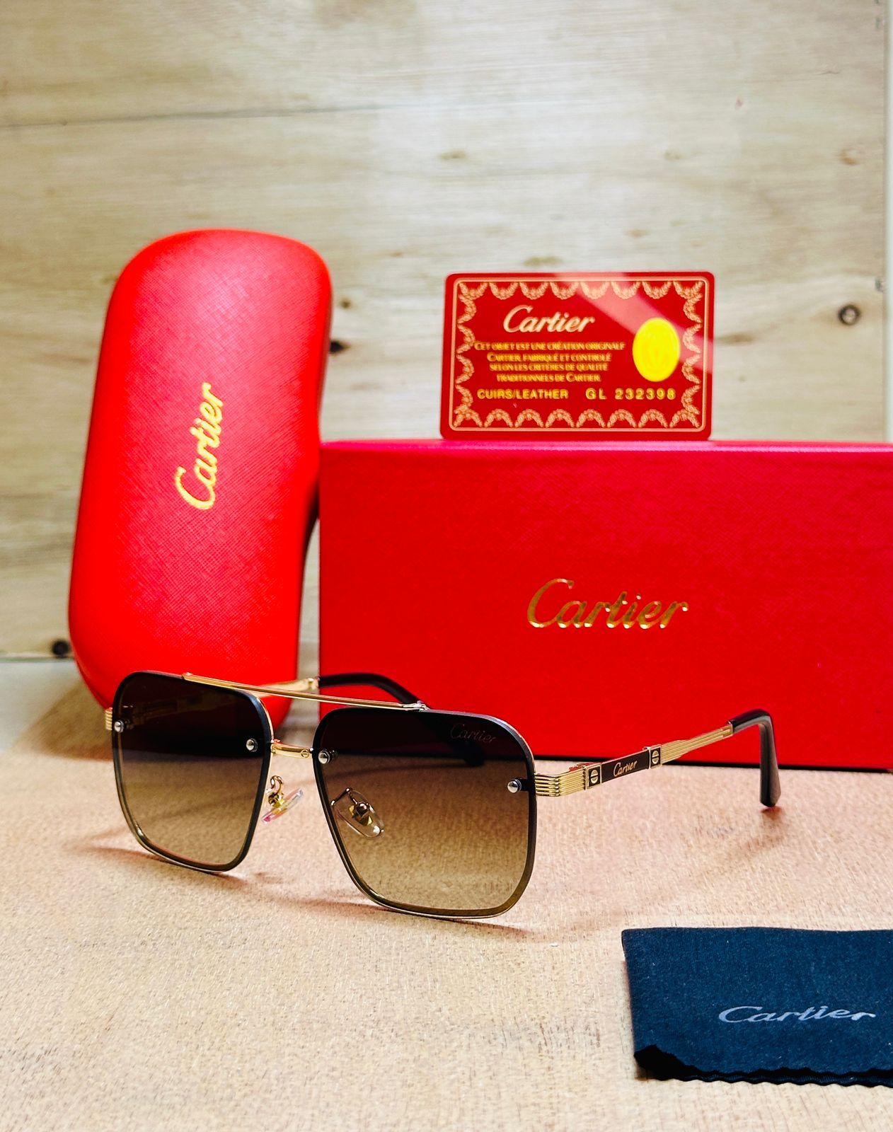Cartier Unisex Sunglasses